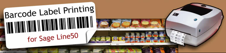 Barcode Label Printing for Sage 50 is one of the easiest ways of creating barcode labels from your Sage 50 system, suitable for retail, warehousing and manufacturing Barcode Label Printing for Sage 50 is perfect in this role